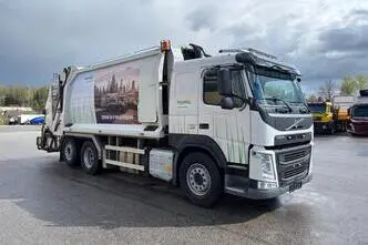 Volvo FM410 6X2*4 + VEB + 2 CHAMBER PRESS, 308 kW, diisel, automaat