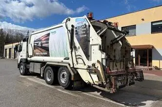 Volvo FM410 6X2*4 + VEB + 2 CHAMBER PRESS, 308 kW, diisel, automaat