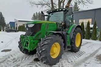 John Deere 6215R, 188 kW, diesel, automatic