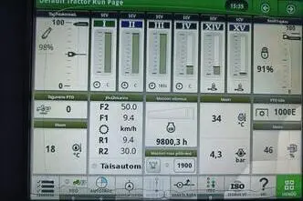 John Deere 6215R, 188 kW, diesel, automatic