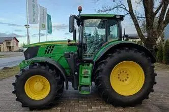 John Deere 6215R, 188 kW, diesel, automatic