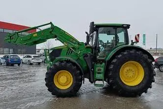 John Deere 6215R, 188 kW, diisel, automaat