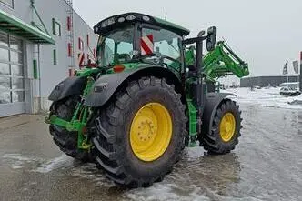 John Deere 6215R, 188 kW, diisel, automaat