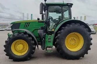 John Deere 6215R, 188 kW, diesel, automatic