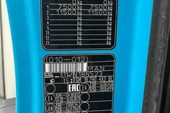 MAN TGM 18.290 + CARRIER 1150, 213 kW, diisel, automaat