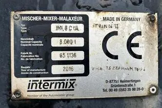 MAN TGS 35.480 8X4 EURO6 + INTERMIX 8,5M3 + FULL STEEL, 353 kW, diesel, automatic