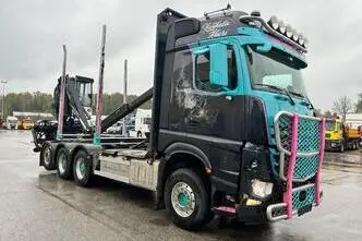 Mercedes-Benz AROCS 3263 8X4*4 + RETARDER + BERGS FEGEN CRANE, 460 kW, diesel, automatic