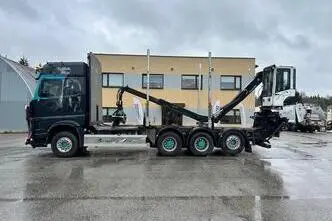 Mercedes-Benz AROCS 3263 8X4*4 + RETARDER + BERGS FEGEN CRANE, 460 kW, diesel, automatic