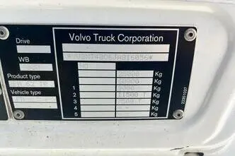 Volvo FM500 6X2 EURO6 + VEB + LIFT, 375 kW, diesel, automatic