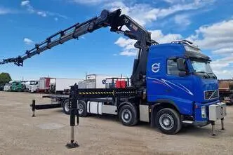 Volvo FH480 8X4 HIAB 800E-6 HiPro + JIB170X5, 353 kW, diisel, manuaal