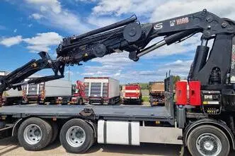 Volvo FH480 8X4 HIAB 800E-6 HiPro + JIB170X5, 353 kW, diisel, manuaal