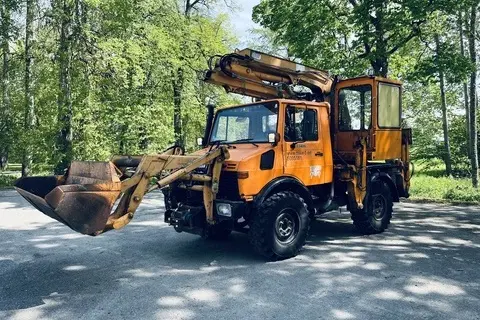 Mercedes-Benz UNIMOG U1400, 1995, 6.0, 100 kW, diesel, manual, four-wheel drive