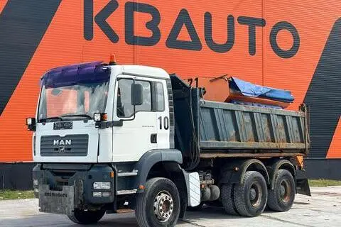 MAN TGA 26.430 6x4, 2004, 320 kW, дизель, механическая