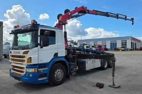 Scania P360 6X2*4 HMF 1720K4 EURO6, 2013, 265 kW, diesel, automatic