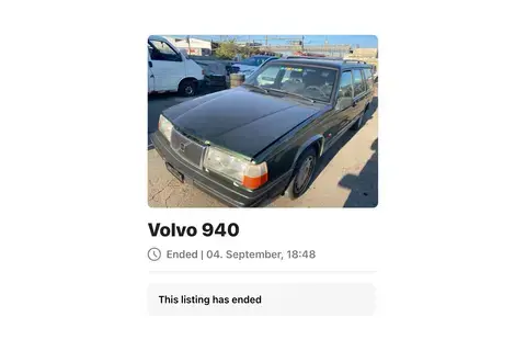 Volvo 940, 1996, 2.4, 96 kW, petrol, automatic, rear-wheel drive