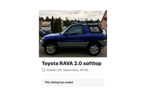 Toyota RAV4, 1998, 2.0, 96 kW, petrol, manual, four-wheel drive