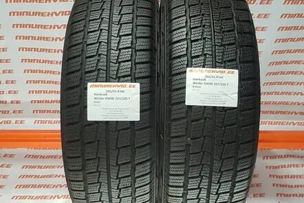 Подержанный нешипованная шина 205/65R16 Hankook Winter RW06 107/105 T