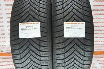 Подержанный нешипованная шина 215/60R16 Imperial All Season Driver XL 99/H