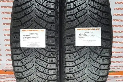 Kasutatud naastrehv 215/65R16 Michelin X-Ice North 4 XL 102/T