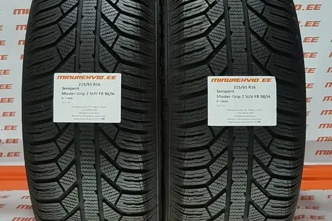 Подержанный нешипованная шина 215/65R16 Semperit Master-Grip 2 SUV FR 98/H