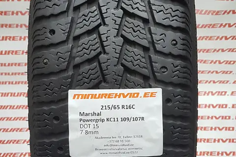 Kasutatud naastrehv 215/65R16 Marshal Powergrip KC11 109/107R