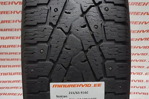 Kasutatud naastrehv 215/65R16 Nokian Hakkapeliitta C3 109/107R