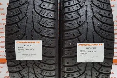 Kasutatud naastrehv 215/65R16 Nokian Nordman C 109/107/R