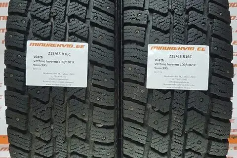 Kasutatud naastrehv 215/65R16 Viatti Vettore Inverno 109/107 R