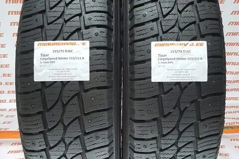 Kasutatud naastrehv 215/75R16 Tigar CargoSpeed Winter 113/111 R