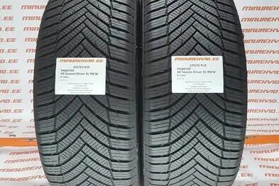 Подержанный нешипованная шина 225/55R16 Imperial All Season Driver XL 99/W