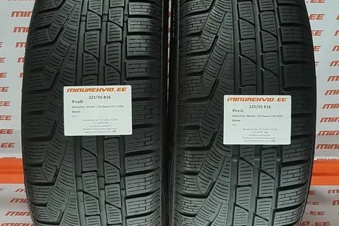 Подержанный нешипованная шина 225/55R16 Pirelli SottoZero Winter 210 Serie II FR 95/H