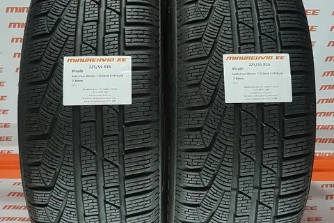 Подержанный нешипованная шина 225/55R16 Pirelli SottoZero Winter 210 Serie II FR 95/H
