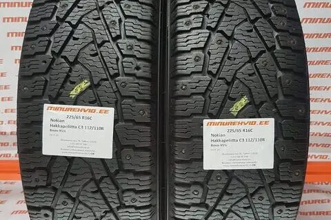 Kasutatud naastrehv 225/65R16 Nokian Hakkapeliitta C3 112/110R
