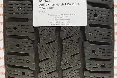 Kasutatud naastrehv 235/65R16 Michelin Agilis X-Ice North 115/113 R