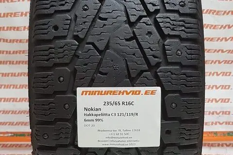 Kasutatud naastrehv 235/65R16 Nokian Hakkapeliitta C3 121/119/R//