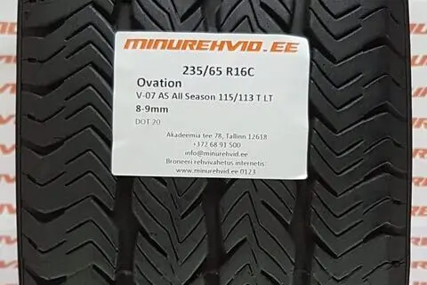 Подержанный нешипованная шина 235/65R16 V-07 AS All Season 115/113 T LT