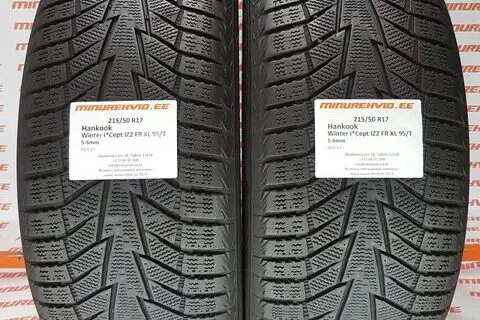 Kasutatud lamellrehv 215/50R17 Hankook Winter i Cept IZ2 FR XL 95/T