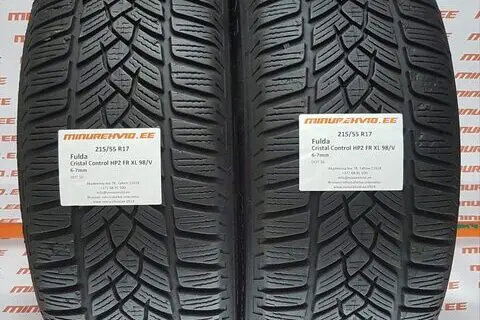 Kasutatud lamellrehv 215/55R17 Fulda Kristall Control HP2 FR XL 98/V