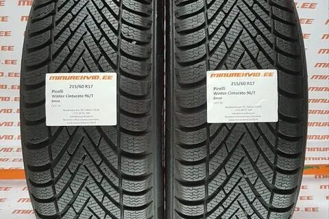 Kasutatud lamellrehv 215/60R17 Pirelli Winter Cinturato 96/T