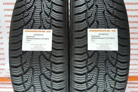 Kasutatud lamellrehv 215/60R17 Uniroyal AllSeasonExpert 2 FR 96/H
