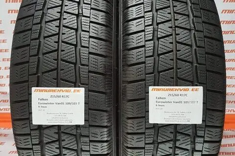 Kasutatud lamellrehv 215/60R17 Falken Eurowinter Van 01 109/107 T