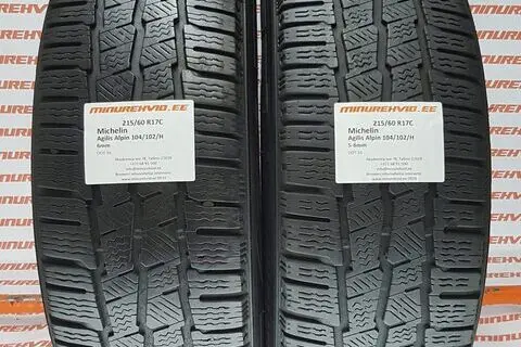 Kasutatud lamellrehv 215/60R17 Michelin Agilis Alpin 104/102/H/T