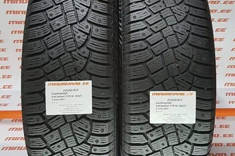 Kasutatud naastrehv 215/65R17 Continental IceContact 2 FR XL 103/T