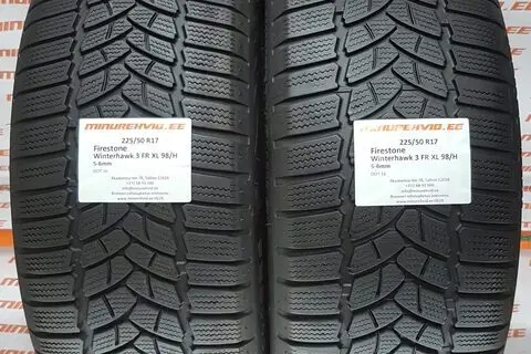Kasutatud lamellrehv 225/50R17 Firestone Winterhawk 3 FR XL 98/H