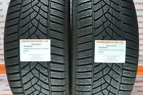 Kasutatud lamellrehv 225/50R17 GoodYear UltraGrip Performance Gen-1 FR XL 98/H