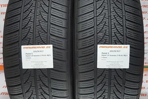 Kasutatud lamellrehv 225/50R17 Point S 4 Seasons 2 FR XL 98/V