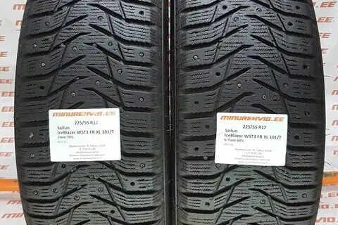 Kasutatud naastrehv 225/55R17 Sailun IceBlazer WST3 FR XL 101/T