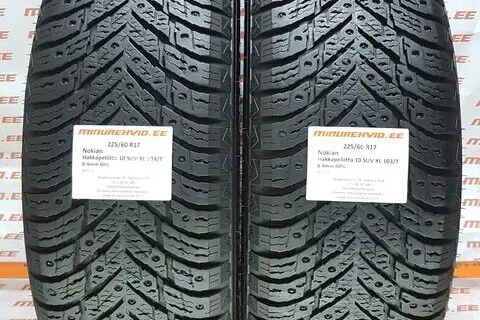 Kasutatud naastrehv 225/60R17 Nokian Hakkapeliitta 10 SUV XL 103/T