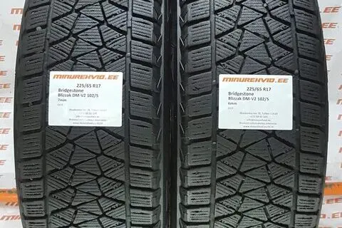 Kasutatud lamellrehv 225/65R17 Bridgestone Blizzak DM-V2 102/S