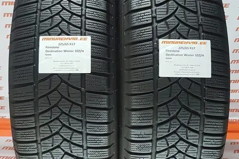 Kasutatud lamellrehv 225/65R17 Firestone Destination Winter 102/H
